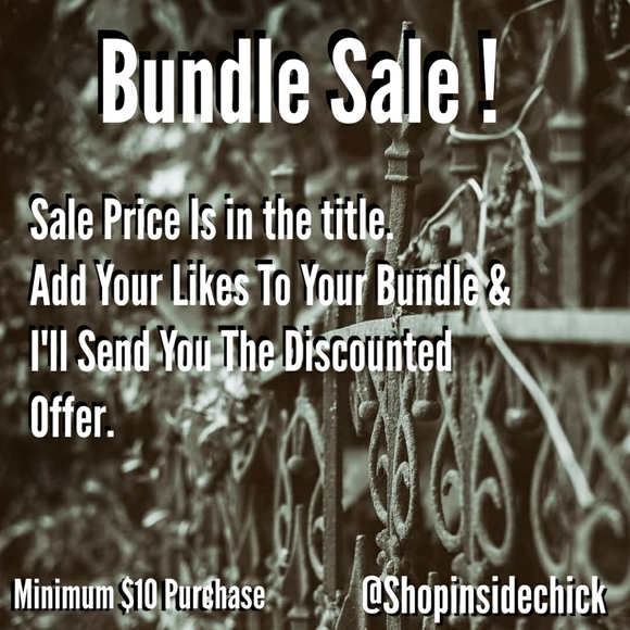 Check out my closet sale❤ Look for the 🔴 for items marked down to $1, $2 & $3 - Picture 3 of 4